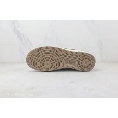 Nike Air Force 1 Low "Silver Swoosh/Gray/Brown" фото № 8