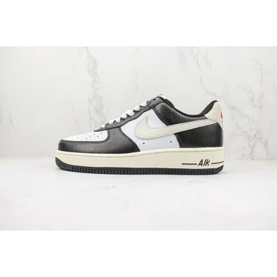 Nike Air Force 1 07 Low "Beige/White/Black/Red" фото № 2 Nike Air Force 1 07 Low "Beige/White/Black/Red" фото № 2