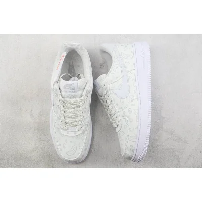 Nike Air Force 1 Low "Grey/White Paisley" фото № 6 Nike Air Force 1 Low "Grey/White Paisley" фото № 6