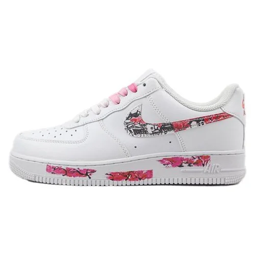 Nike Air Force 1 Low "Pink/Red/Black Graffiti"