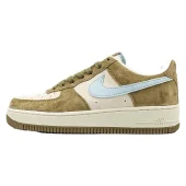 Nike Air Force 1 Low "Mossy Green/Light Blue"