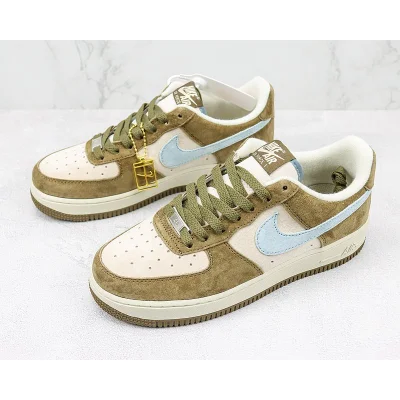 Nike Air Force 1 Low "Mossy Green/Light Blue" фото № 5