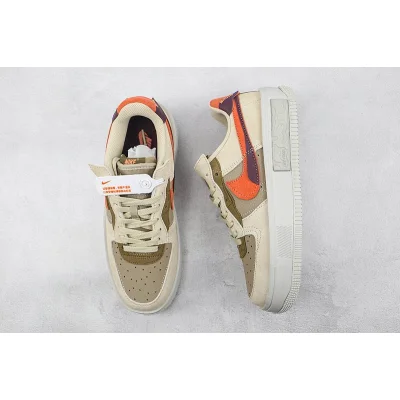 Nike Air Force 1 Low Fontanka "Rattan Madder/Root Burgundy/Crush" фото № 6