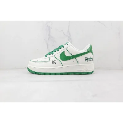 MLB x Nike Air Force 1 Low "Cream/Green" фото № 2