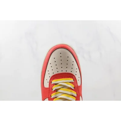 Sacai x Nike Air Force 1 Low "Beige/Red/Gold/White" фото № 4