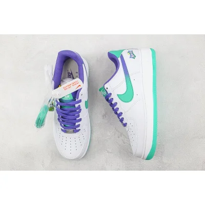 Sprite x Nike Air Force 1 Low "White/Dark Purple/Green" фото № 6