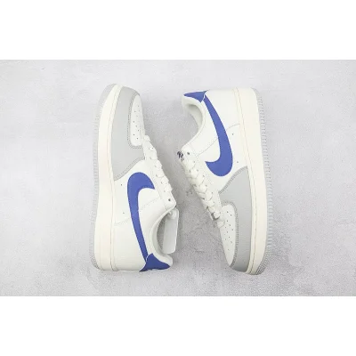 Nike Air Force 1 Low "Beige/Grey/Blue/White" фото № 7