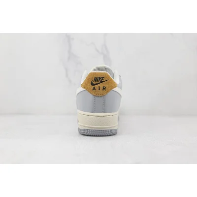 Nike Air Force 1 Low "Wolf Gray/White/Warm Brown" фото № 9