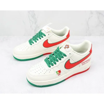 Nike Air Force 1 Low "World Cup 2022 Green/Orange" фото № 5