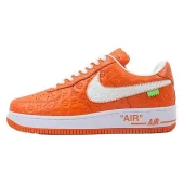 Louis Vuitton x Nike Air Force 1 Low "Orange/White/Monogram"