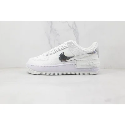 Nike Air Force 1 Low "Liquid Metal Silver" фото № 2