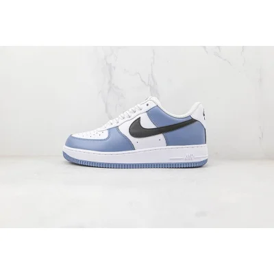 Nike Air Force 1 07 Low "White/Sky Blue" фото № 2