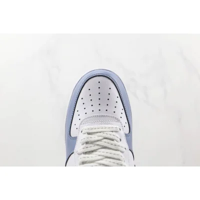 Nike Air Force 1 07 Low "White/Sky Blue" фото № 3