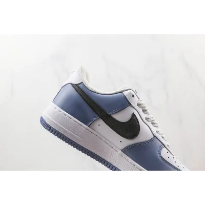 Nike Air Force 1 07 Low "White/Sky Blue" фото № 4