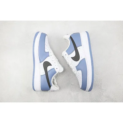 Nike Air Force 1 07 Low "White/Sky Blue" фото № 6