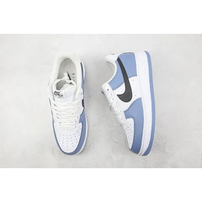 Nike Air Force 1 07 Low "White/Sky Blue" фото № 7