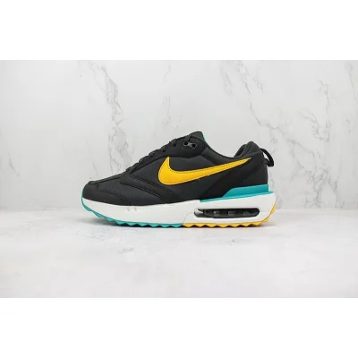 Nike Air Max Dawn "Black/Sulfur/Azure" фото № 2 Nike Air Max Dawn "Black/Sulfur/Azure" фото № 2