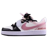 Nike Court Borough Low Recraft GS "Honeydew Pink Ultramarine"
