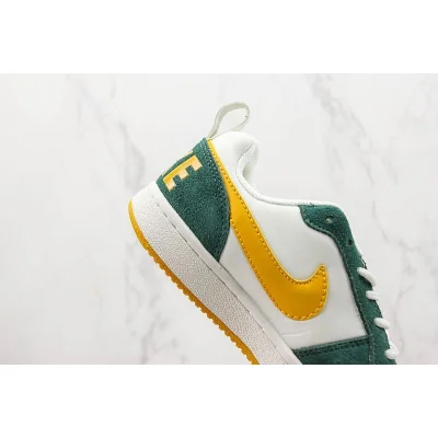 Nike Court Borough Low Premium "White/Green/Yellow" фото № 3 Nike Court Borough Low Premium "White/Green/Yellow" фото № 3