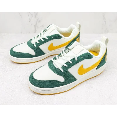 Nike Court Borough Low Premium "White/Green/Yellow" фото № 5 Nike Court Borough Low Premium "White/Green/Yellow" фото № 5
