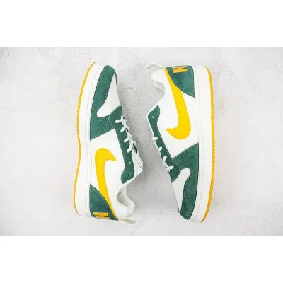 Nike Court Borough Low Premium "White/Green/Yellow" фото № 7 Nike Court Borough Low Premium "White/Green/Yellow" фото № 7