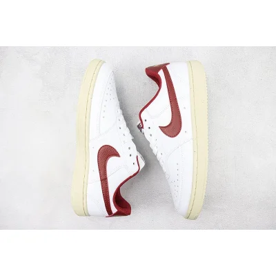 Nike Court Vision Low "White/Team Red" фото № 6 Nike Court Vision Low "White/Team Red" фото № 6