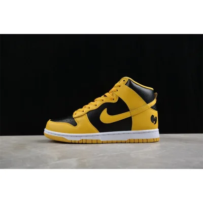 Wu-Tang Clan x Nike Dunk High Retro "Black/Yellow" фото № 2