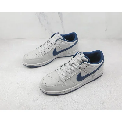 Nike Dunk Low Prm "Grey Navy" фото № 5