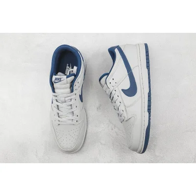 Nike Dunk Low Prm "Grey Navy" фото № 6