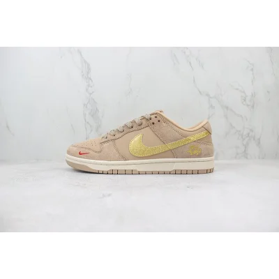 Nike Dunk Low "Golden/Light Brown" фото № 2