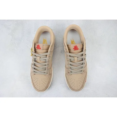 Nike Dunk Low "Golden/Light Brown" фото № 7