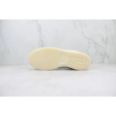 Supreme x Nike Dunk Low "Off White/Red" фото № 8