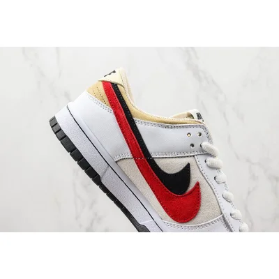 Nike Dunk Low 85 Double Swoosh "White/Light Yellow" фото № 4