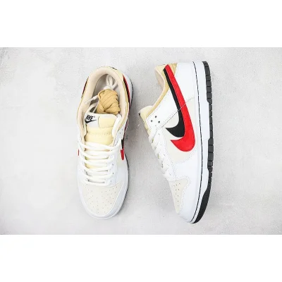 Nike Dunk Low 85 Double Swoosh "White/Light Yellow" фото № 6