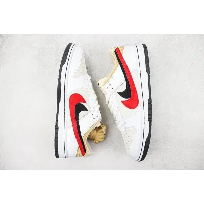Nike Dunk Low 85 Double Swoosh "White/Light Yellow" фото № 7