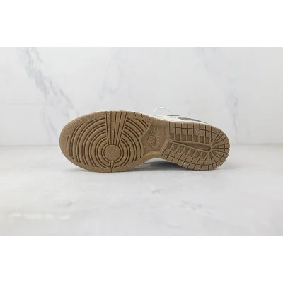 Nike Dunk Low SE 85 Double Swoosh "Grey/Brown/Orange" фото № 9