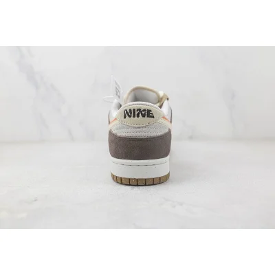 Nike Dunk Low SE 85 Double Swoosh "Grey/Brown/Orange" фото № 8