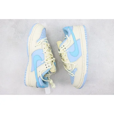 Nike SB Dunk Low "White/Blue" фото № 7