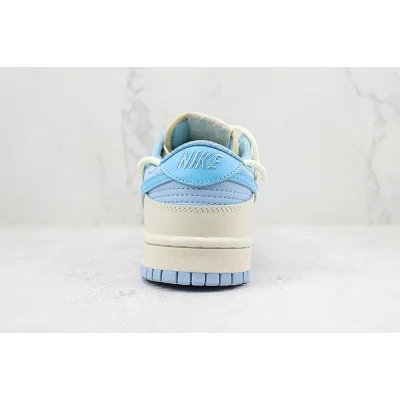 Nike SB Dunk Low "White/Blue" фото № 8