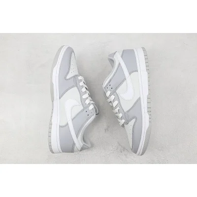 Nike Dunk Low Retro "Grey/White" фото № 7