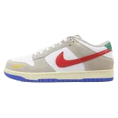 Nike SB Dunk Low "Beige/Red/Light Grey"