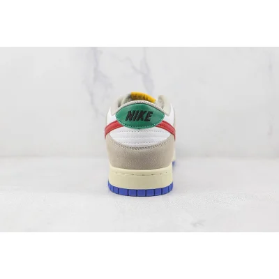 Nike SB Dunk Low "Beige/Red/Light Grey" фото № 8