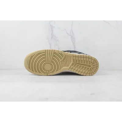 Travis Scott x Nike SB Dunk Low "Black/Parachute Beige-Petra Brown" фото № 9