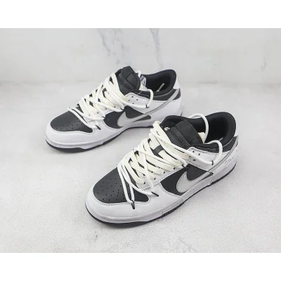 Nike SB Dunk Low Retro XD "Black/White/Silver" фото № 5