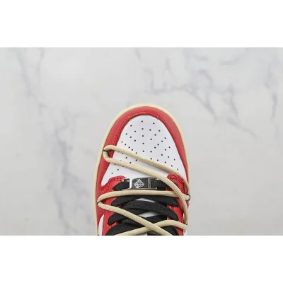 Nike Dunk Low Retro Chicago "Red/White/Black" фото № 3
