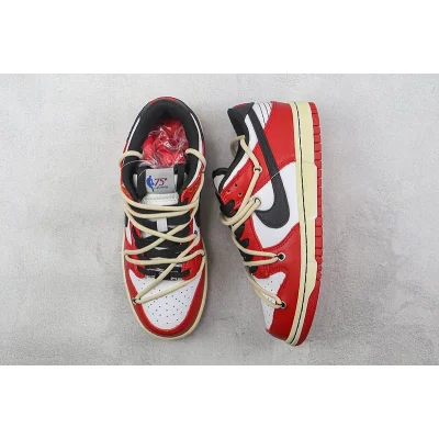 Nike Dunk Low Retro Chicago "Red/White/Black" фото № 6