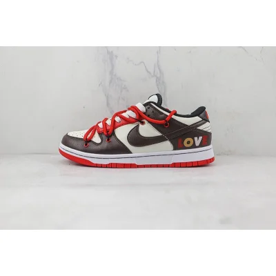 Nike SB Dunk Low Retro XD "Black/White/Red" фото № 2