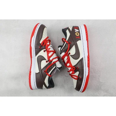 Nike SB Dunk Low Retro XD "Black/White/Red" фото № 7