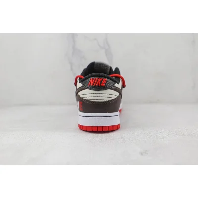 Nike SB Dunk Low Retro XD "Black/White/Red" фото № 8