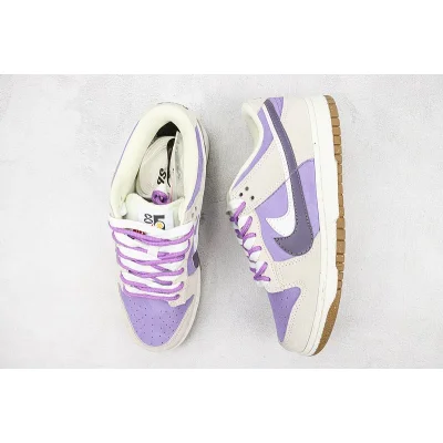 Nike Dunk Low Double Swoosh "Sail Violet" фото № 6